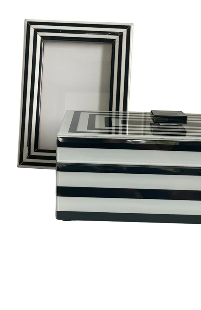 Glass Bevelled Box SML
