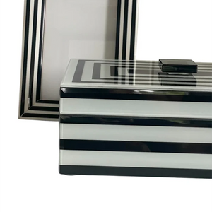Glass Bevelled Box SML
