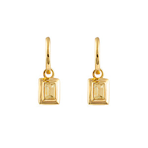 Sicily Earrings - Citrine