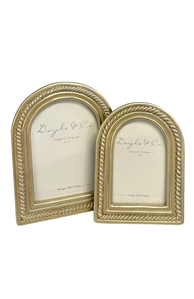 Arch Rope Gold Frame 5x7