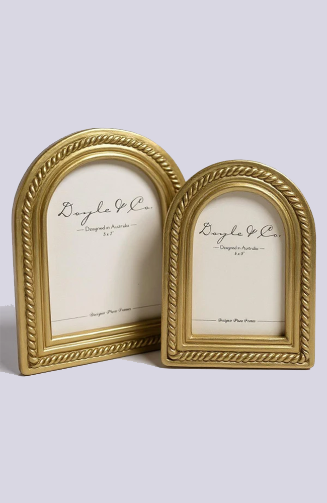 Arch Rope Gold Frame 5x7