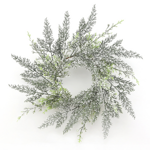 Green Cedar Wreath Small