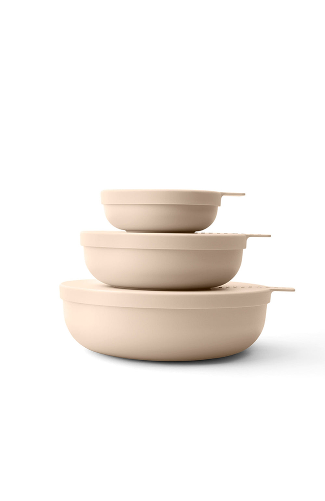 Nesting Bowl 3-Piece Set - Biscotti