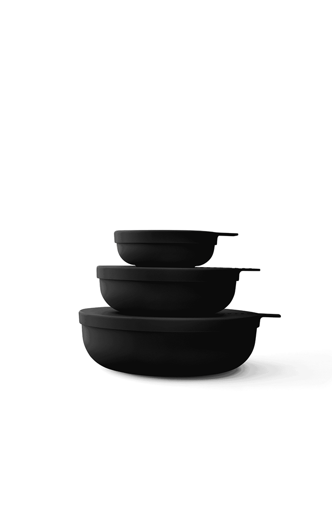 Nesting Bowl 3-Piece Set - Midnight