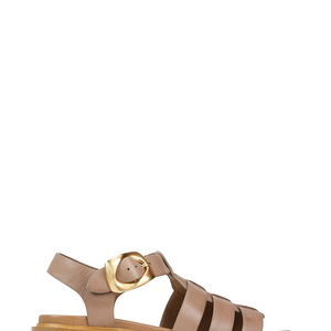 Ornament Sandal - Taupe