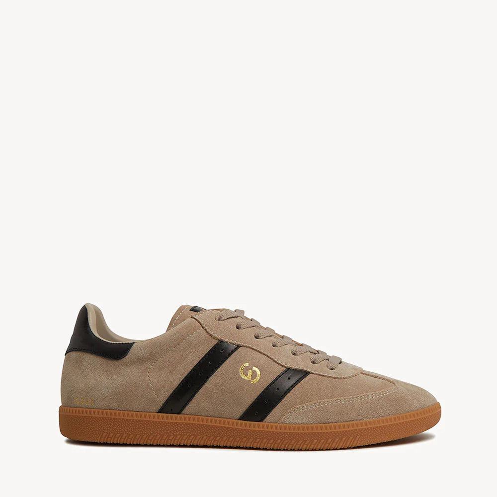 2001 Parallel - Mushroom Suede/Blk Leather