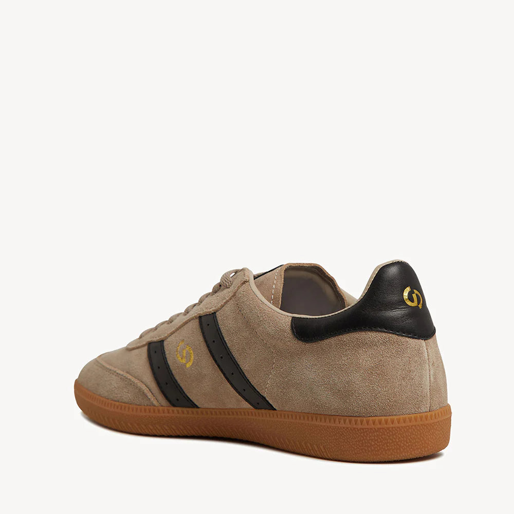 2001 Parallel - Mushroom Suede/Blk Leather