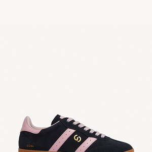 2001 Parallel - Navy Suede/Pink Leather