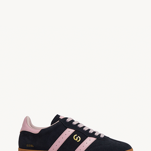2001 Parallel - Navy Suede/Pink Leather