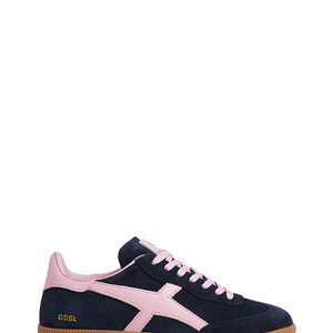 2001 Crossroads - Navy/Pink Suede
