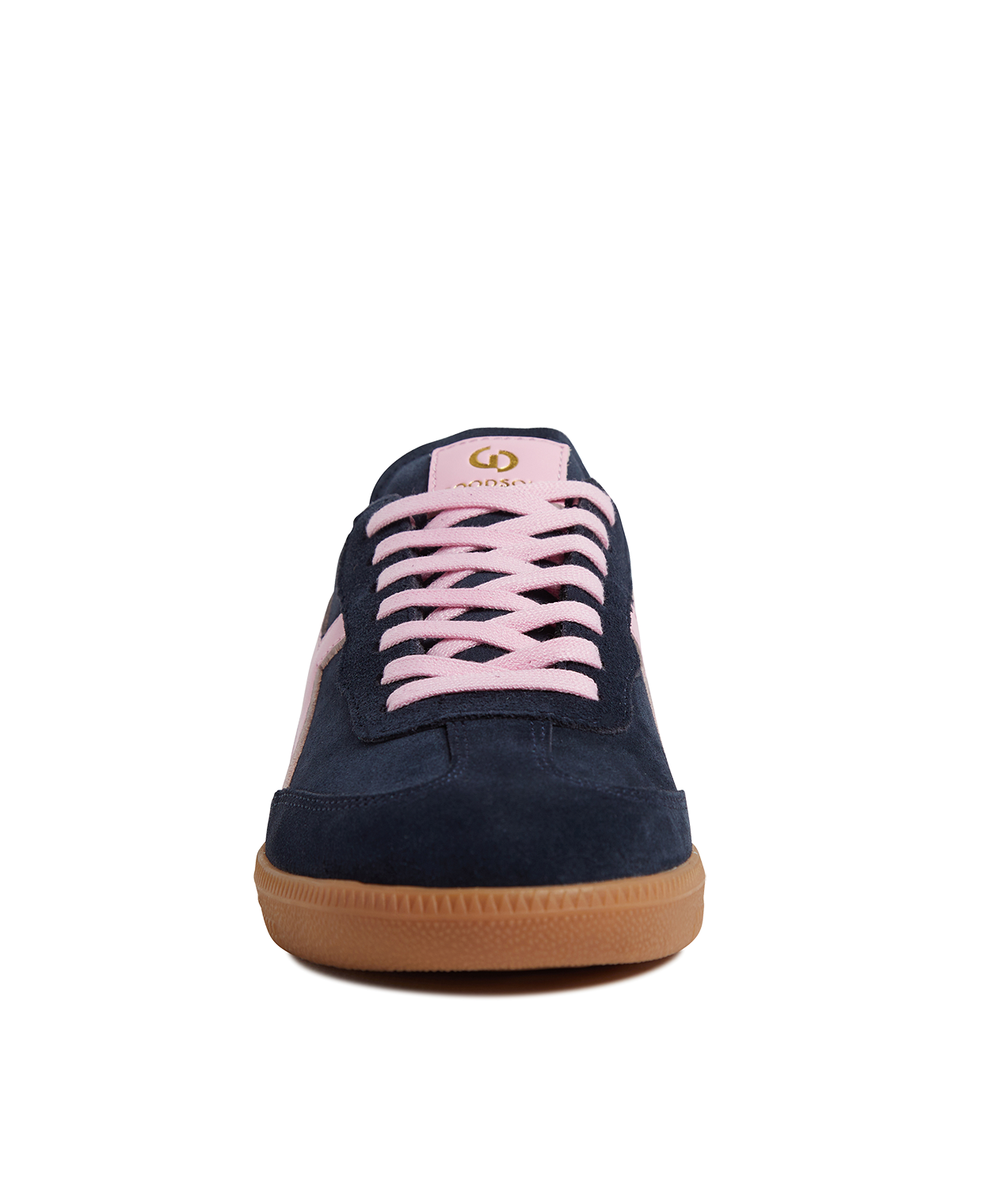2001 Crossroads - Navy/Pink Suede