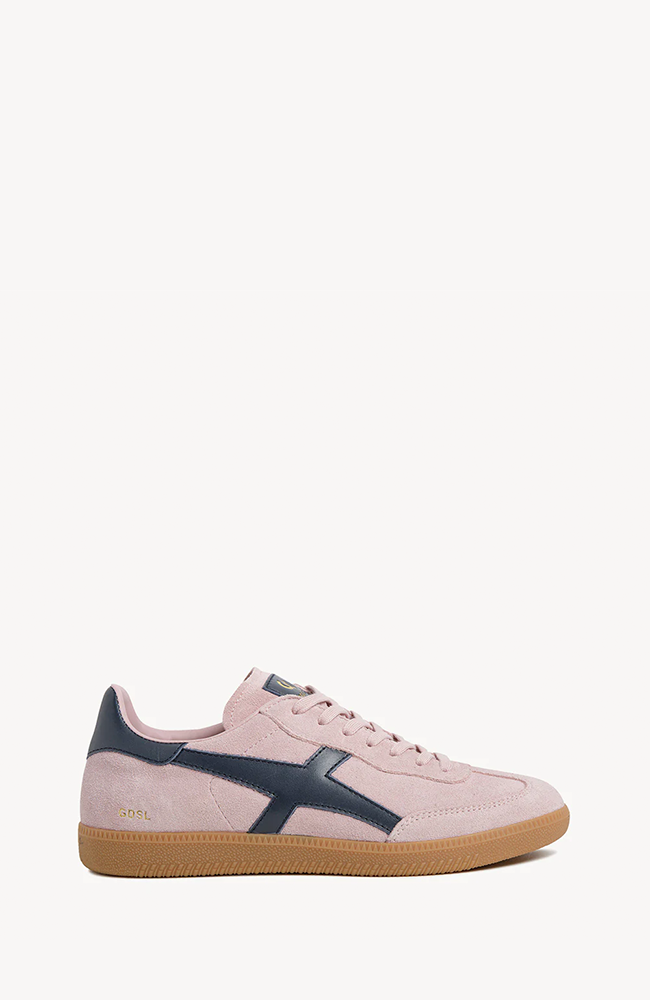 2001 Crossroads - Pink Suede/Navy Leather