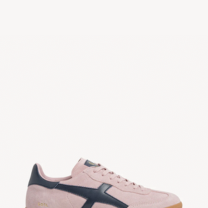 2001 Crossroads - Pink Suede/Navy Leather