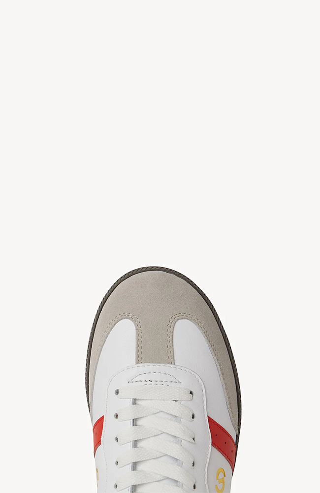 2001 Parallel - White Art Soft eather/Tomato Red