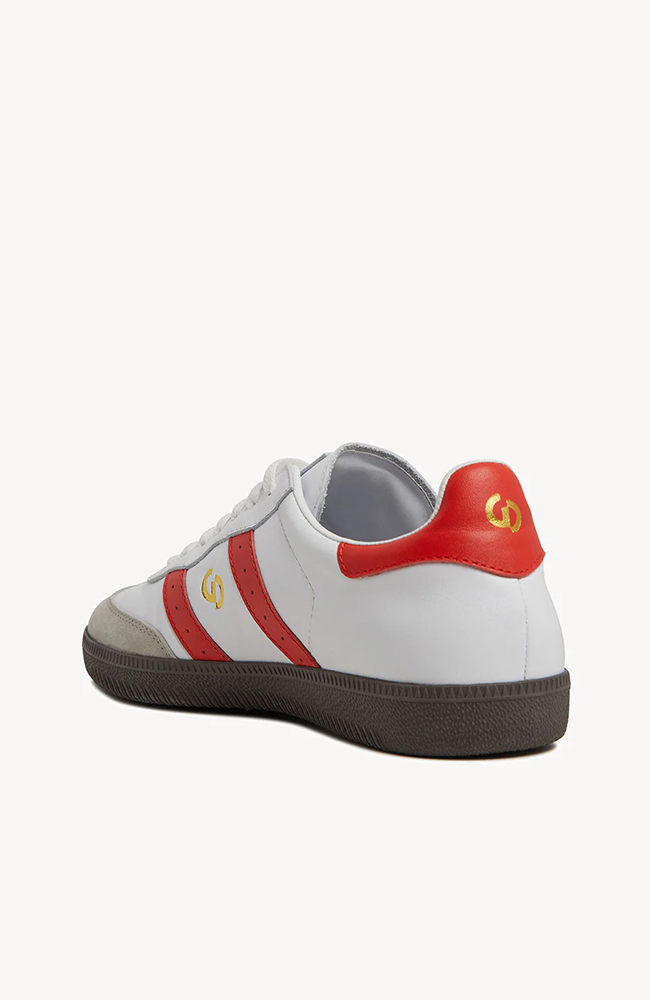 2001 Parallel - White Art Soft eather/Tomato Red