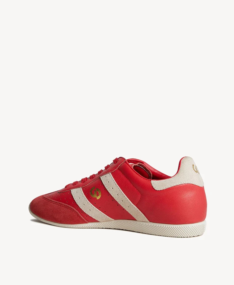 Alongside Sneaker - Scarlet Red/Ivory