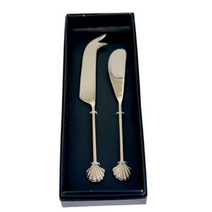 Shell Design Cheese Knife Set