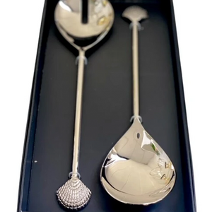 Shell Design Salad Servers