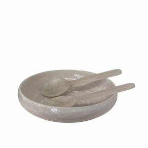 Resin Alabaster Salad Bowl