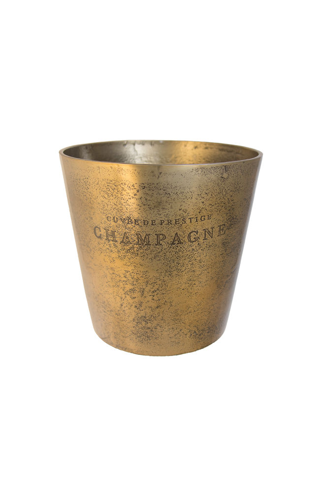 Beale Tapered Ice Bucket - Gold