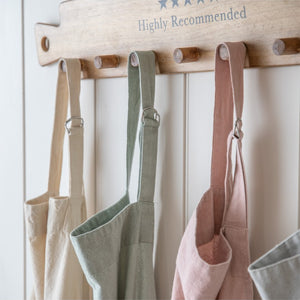 Stonewashed Apron - Natural