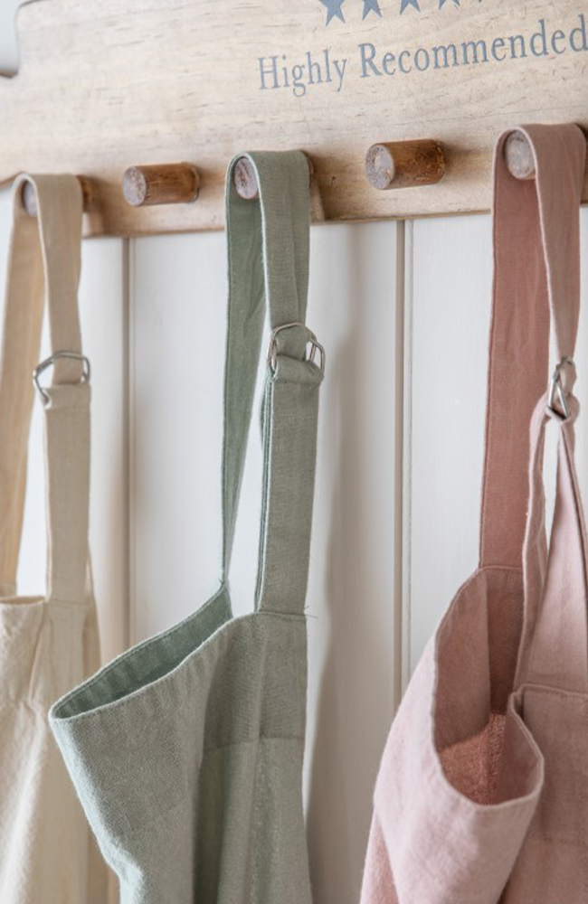 Stonewashed Apron - Natural