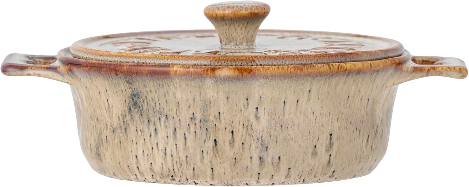 Aram Camembert Serving Pot w/Lid - Grey