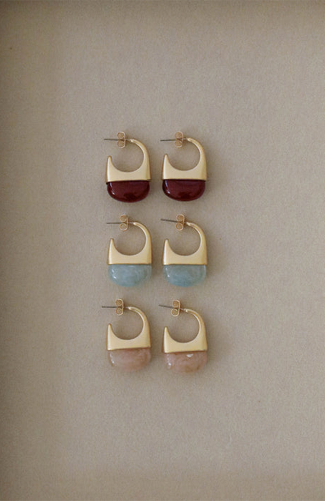 Poppy Earrings Pink