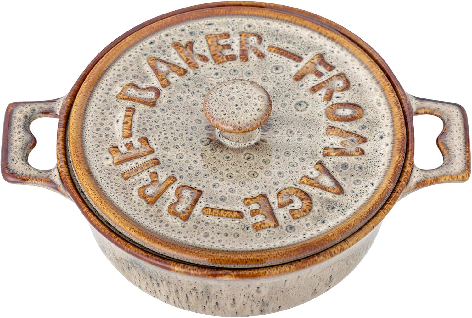 Aram Camembert Serving Pot w/Lid - Grey