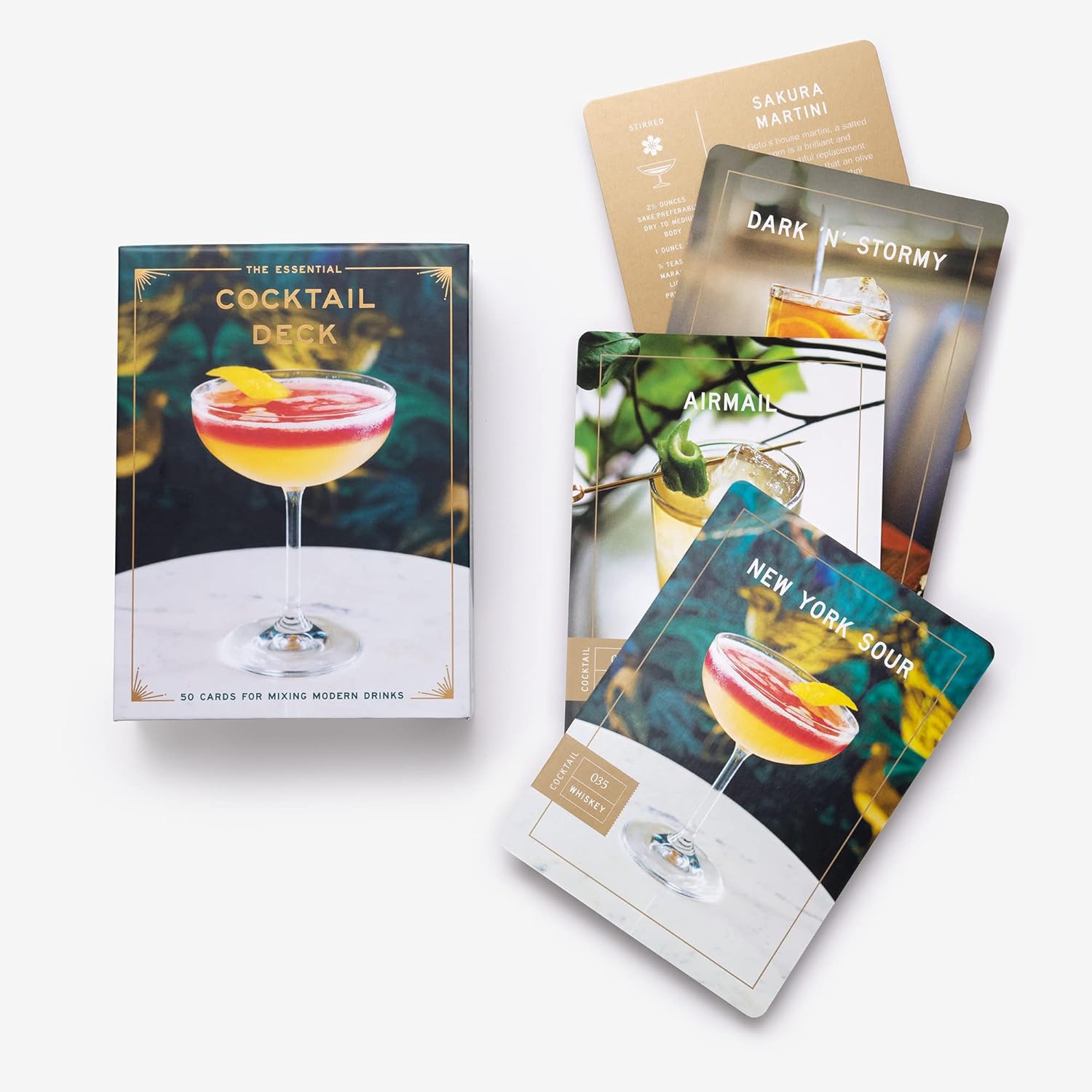 The Essential Cocktail Deck by Potter Gift