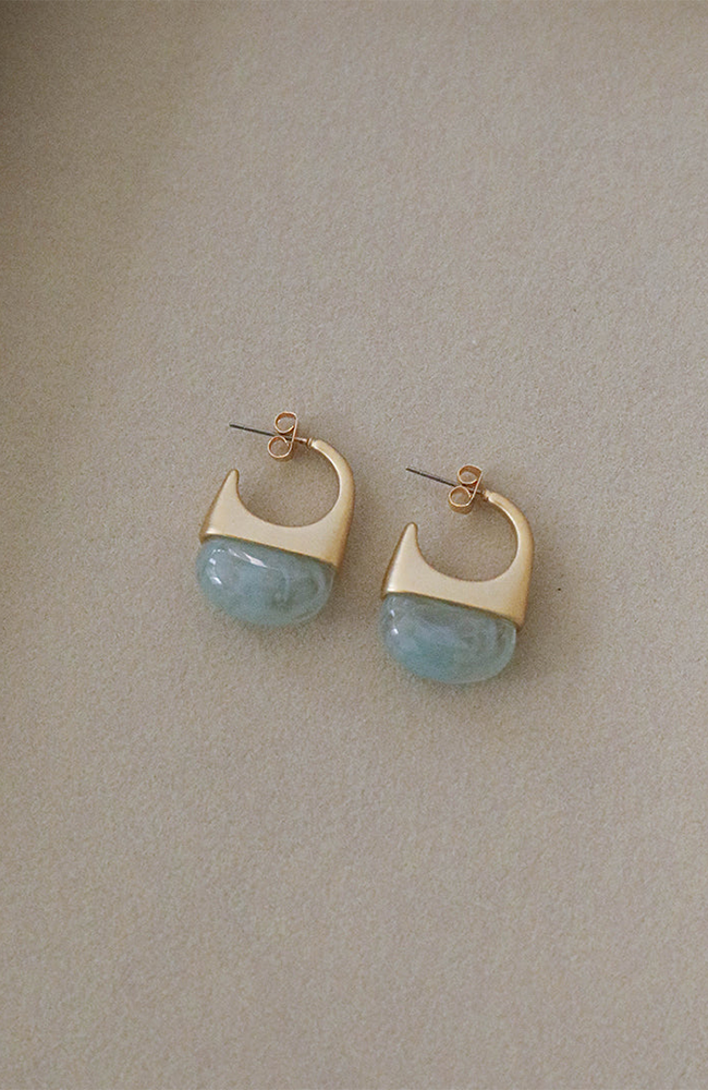 Poppy Earrings Blue