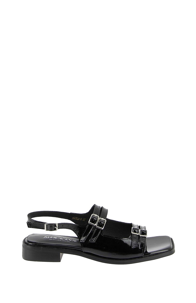 Nicola Slingback Sandal - Black