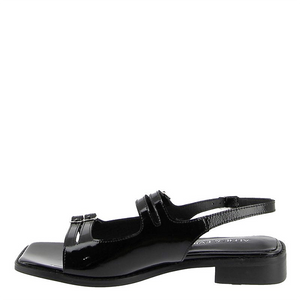 Nicola Slingback Sandal - Black