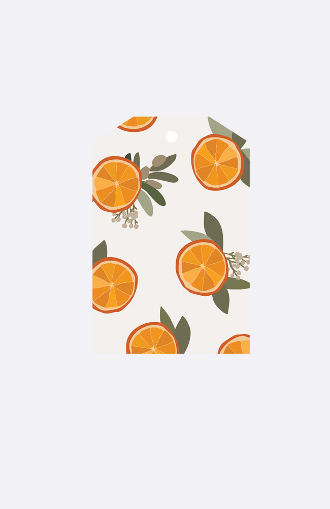 Gift Tag - Oranges