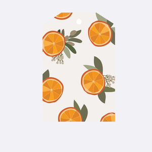Gift Tag - Oranges