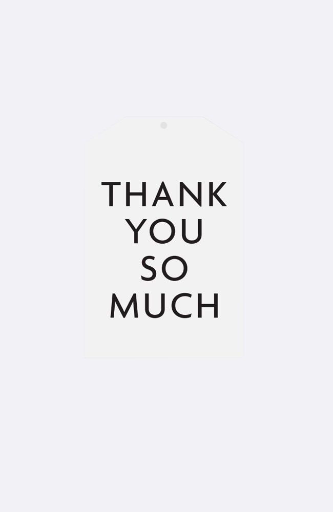 Gift Tag - Thank You So Much