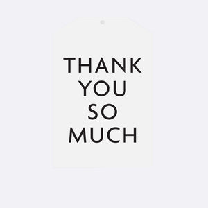 Gift Tag - Thank You So Much