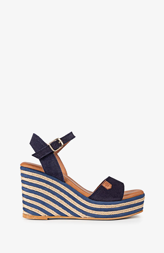Coral Serraje - Marino Blue