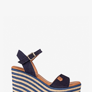 Coral Serraje - Marino Blue