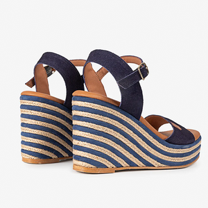 Coral Serraje - Marino Blue
