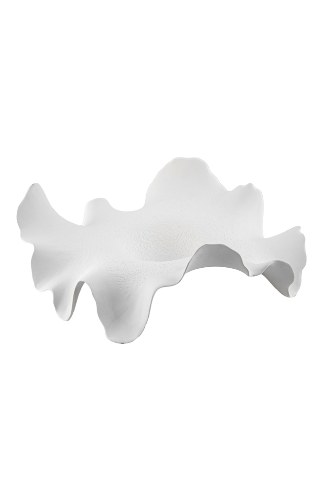 Emilie Bisque Ceramic Abstract Bowl