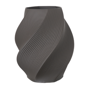 Pascal Ceramic Grey Swirl Vase Large