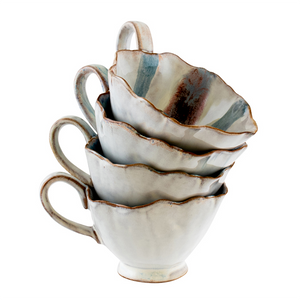 Yuki Stoneware Cup - Aqua