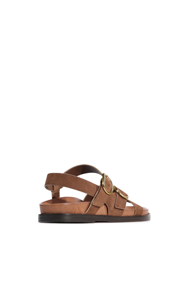 Carmins Sandal - Acorn Suede