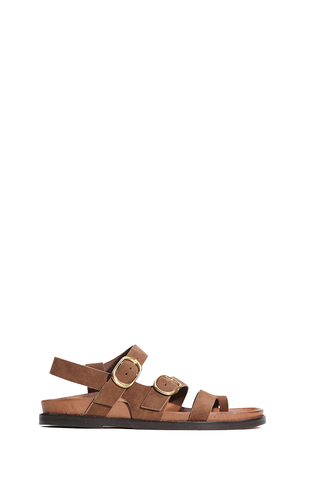 Carmins Sandal - Acorn Suede