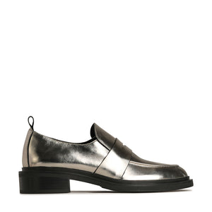 Coia Loafer - Pewter Crinkle