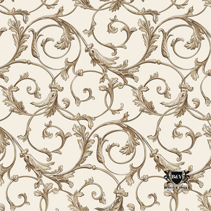 Cream Filigree Luncheon Napkin
