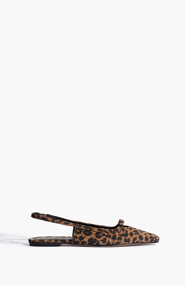 Paulina Flats - Leopard Suede