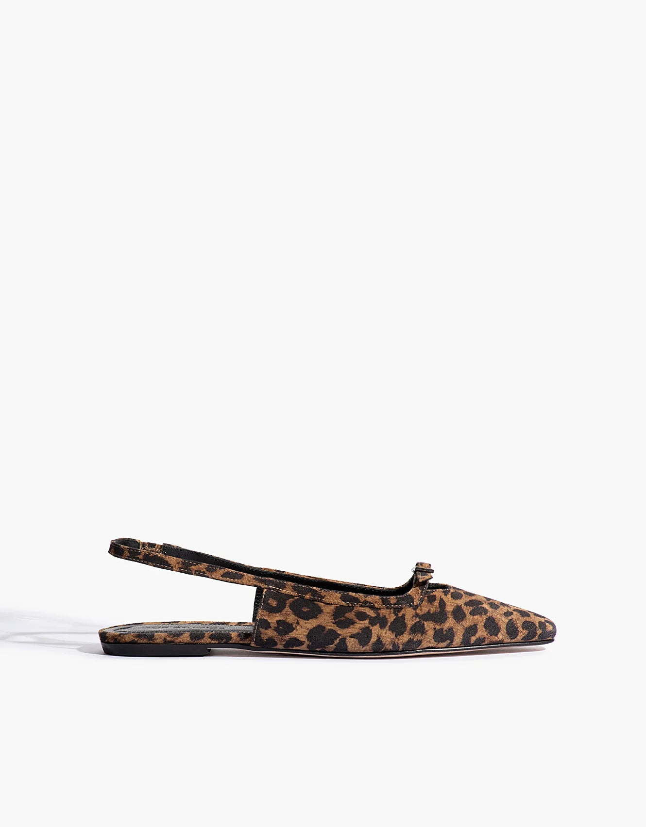 Paulina Flats - Leopard Suede