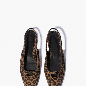 Paulina Flats - Leopard Suede